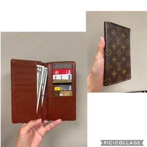 Authentic Louis Vuitton bifold long wallet